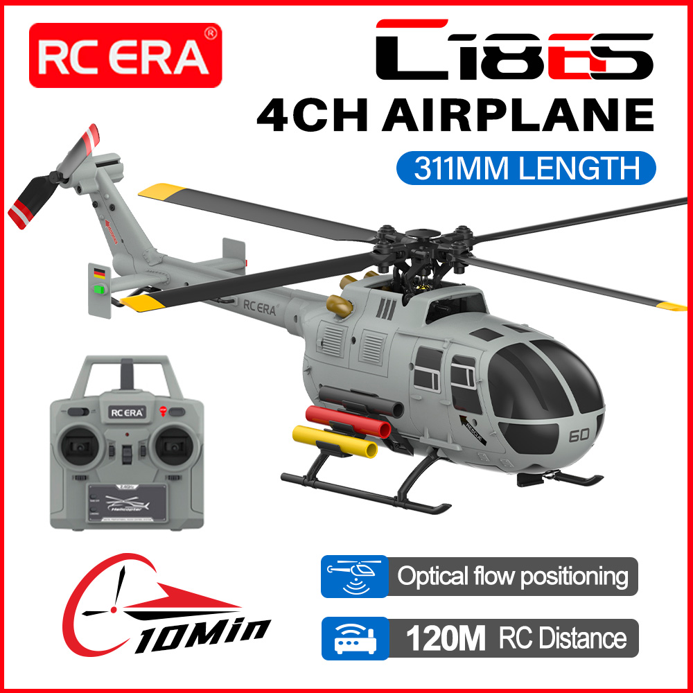 RC ERA C186S BO105 Helicopter  - đánh giá và giá Rc Helicopter Gyro