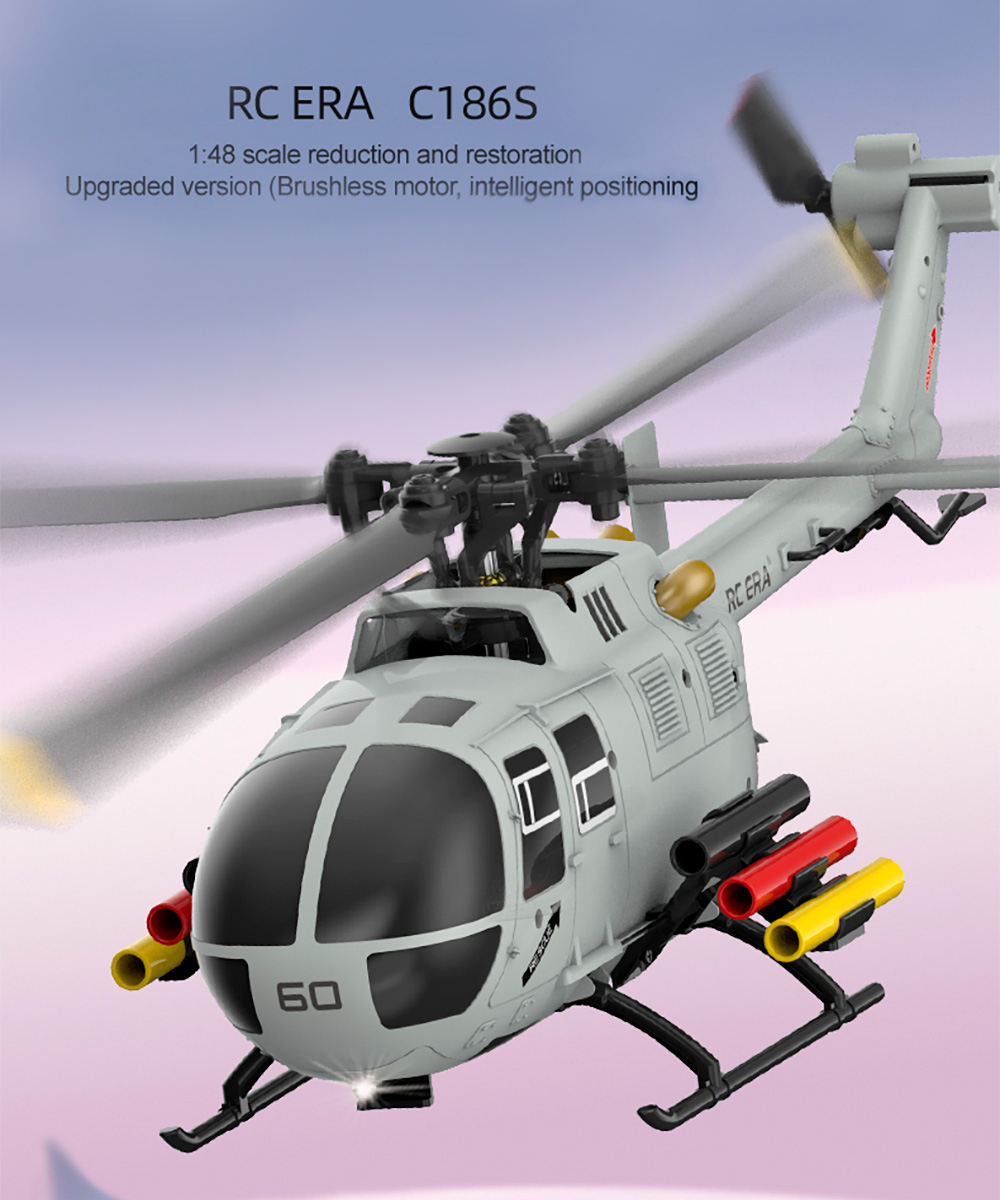 RC ERA C186S BO105 Helicopter  - đánh giá và giá Rc Helicopter Gyro
